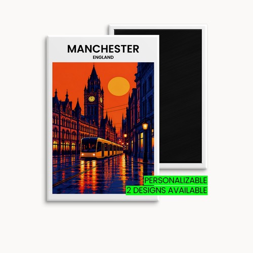 Manchester kühlschrankmagnet - manchester,