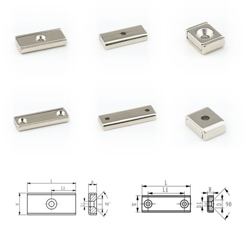 Neodym topf magnete bohrung - topf,