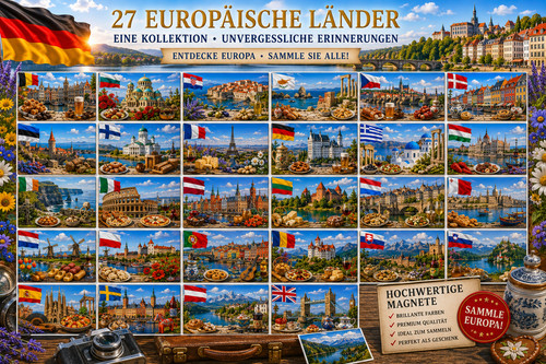 Länder magnete set - magnete,
