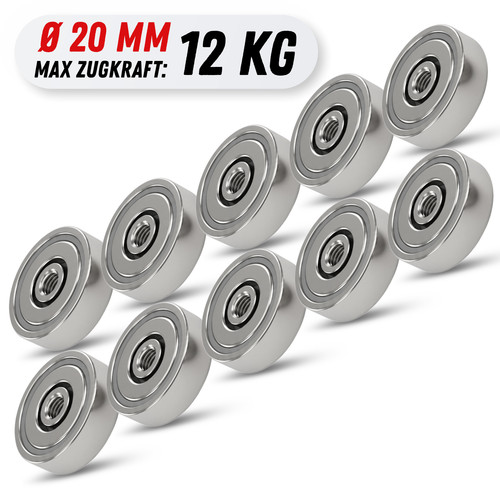 Neodym topfmagnet mit - x,