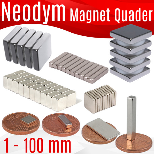 Neodym magnet quader - neodym,