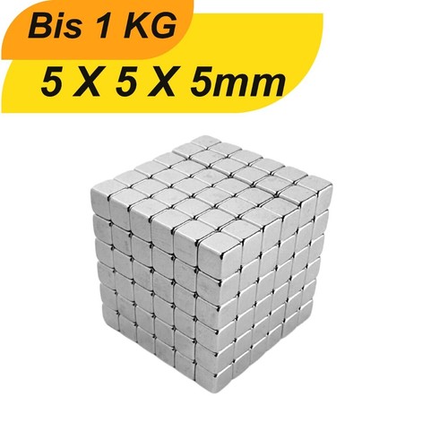 Neodym magnete 5x5x5 - neodym-magnete,