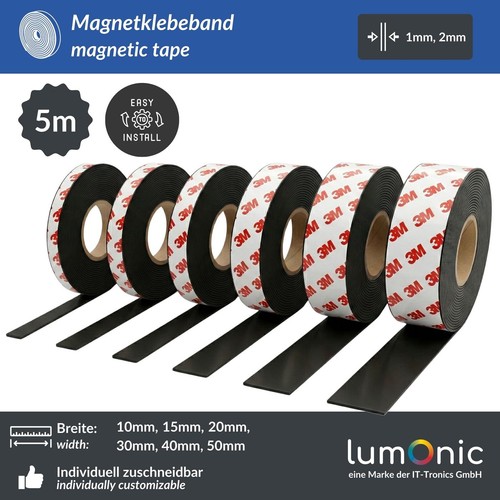 Magnetklebeband 50mm - 5m, 10-50mm