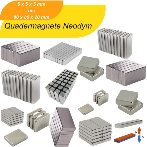 Neodym magnet magnete quader - neodym,